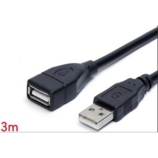 【新奇屋】USB2.0 延長線 1.5M /3M公-母 A/F1.5米 /3米公對母 全銅黑色 傳輸線-細節圖4