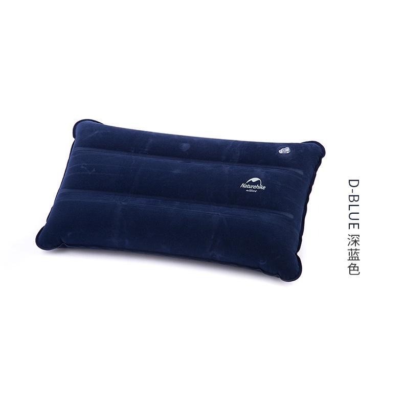 【新奇寶貝屋】 NH Naturehike 充氣枕頭旅行枕頭户外枕頭植絨舒適睡枕 午睡枕 靠枕 90g-細節圖7