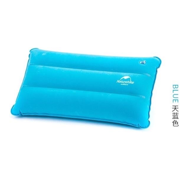 【新奇寶貝屋】 NH Naturehike 充氣枕頭旅行枕頭户外枕頭植絨舒適睡枕 午睡枕 靠枕 90g-細節圖8