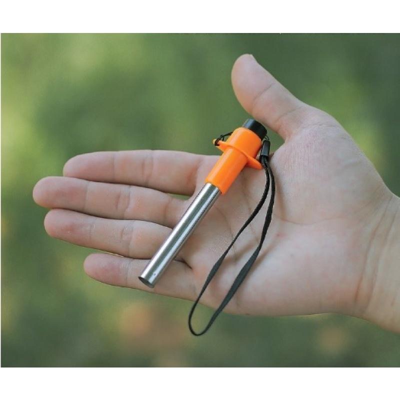 【新奇寶貝屋】户外露營便攜式電子點火器打火器 防水 雷電點火器無火焰 噴槍氣爐卡式爐電子-細節圖3