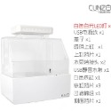 【新奇寶貝屋】USB微型兩棲水陸缸 寸澤微缸 辦公室迷你療癒魚缸 宿舍桌面小缸 水族箱過濾生態兩棲缸 生日禮物-規格圖11