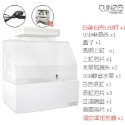 【新奇寶貝屋】USB微型兩棲水陸缸 寸澤微缸 辦公室迷你療癒魚缸 宿舍桌面小缸 水族箱過濾生態兩棲缸 生日禮物-規格圖11