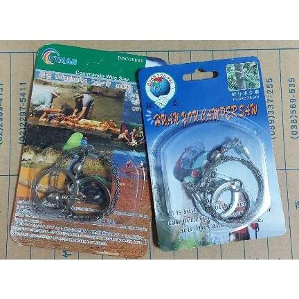 【新奇寶貝屋】新款線鋸 4股鋼絲 360度旋轉 戶外便攜式求生線鋸 求生鋸/繩鋸/線鋸(OPP包裝、紙卡包裝)-細節圖2