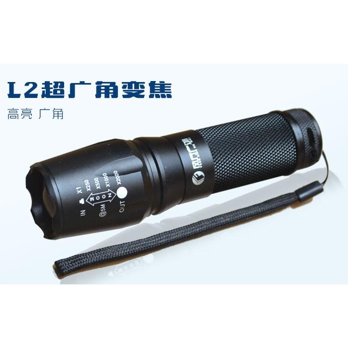 【新奇寶貝屋】878 CREE XML-L2 超廣角變焦強光手電筒LED遠射王(單支 )-細節圖7