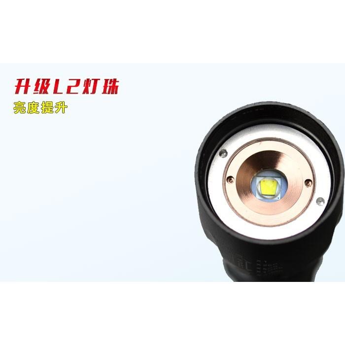 【新奇寶貝屋】878 CREE XML-L2 超廣角變焦強光手電筒LED遠射王(單支 )-細節圖5