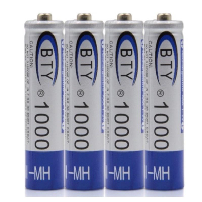 【新奇寶貝屋】4號鎳氫充電電池 四號充電電池1.2V AAA 400mah(16元/顆)