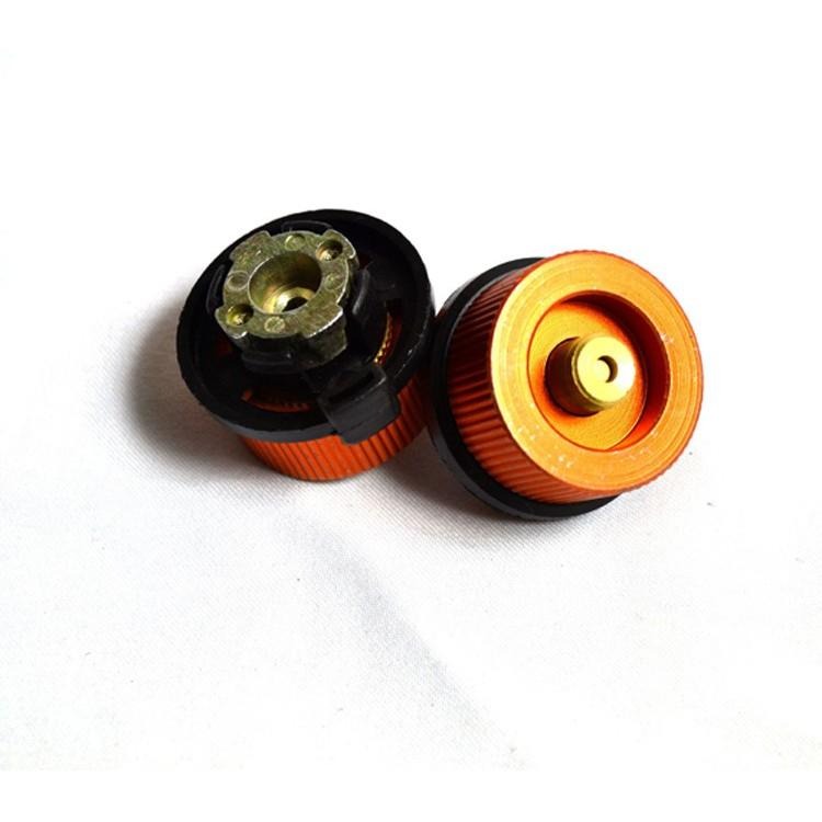 【新奇寶貝屋】新式氣罐卡式轉換頭 轉接各類長氣罐變扁氣罐頭　適用於各類爐具燈具轉換頭-細節圖2