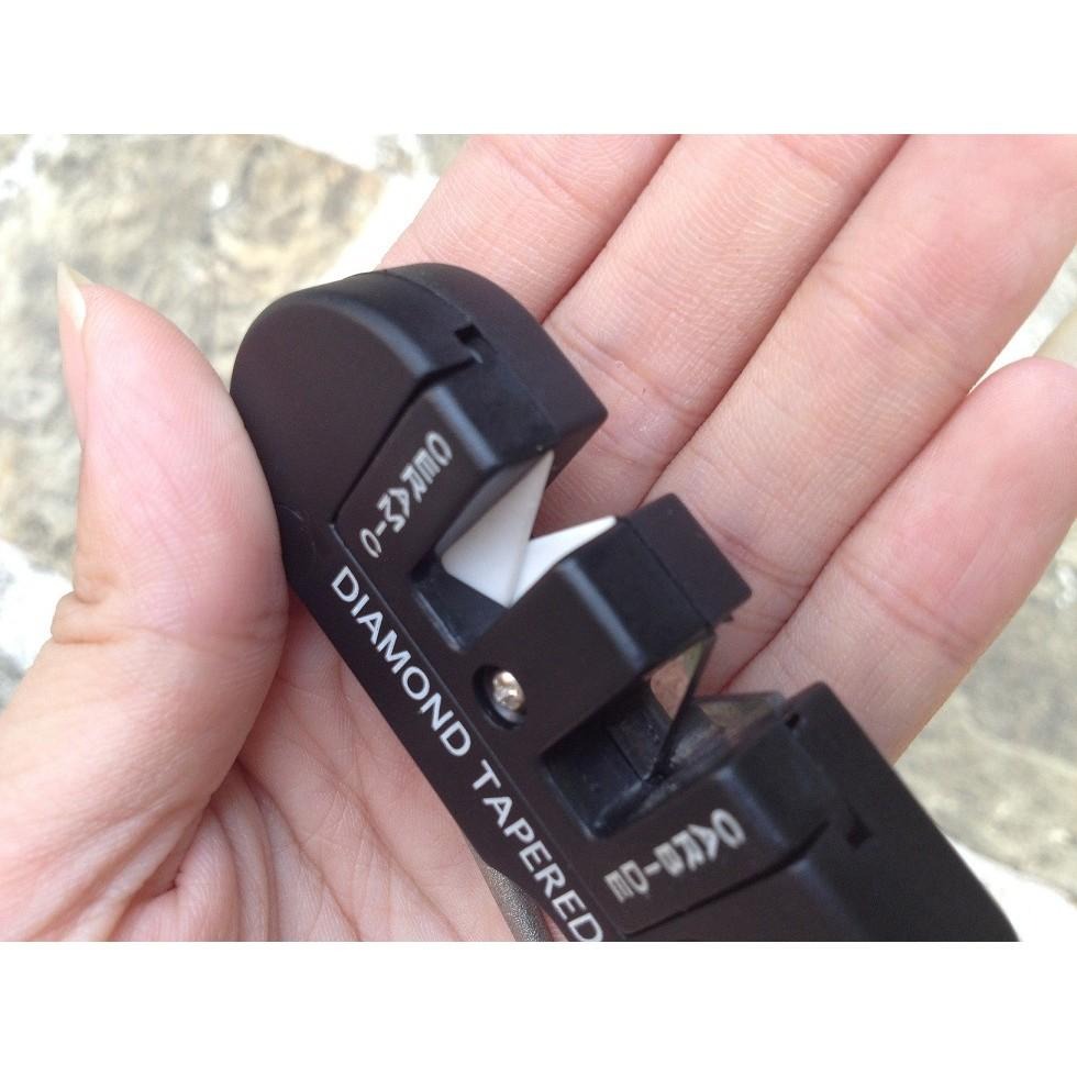 【新奇寶貝屋】随身攜帶EDC磨刀工具 多功能户外便攜式多功能鎢鋼磨刀器 磨刀棒 磨刀石-細節圖6