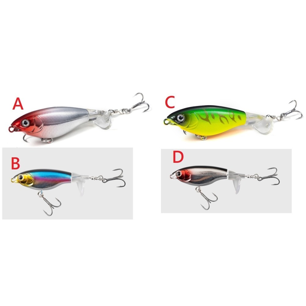 螺旋槳 拖拉機 7.5公分 6克 浮水 路亞 假餌 阿蔡路亞-細節圖2