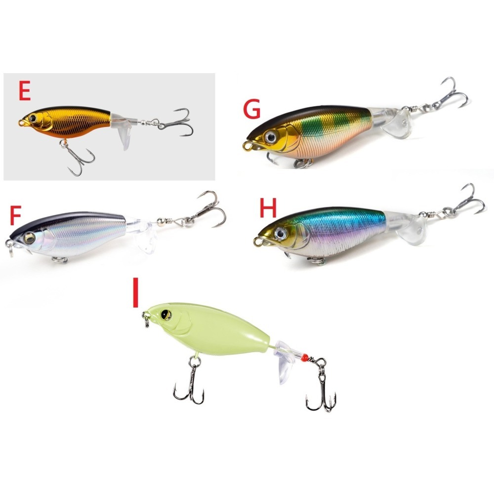 螺旋槳 拖拉機 7.5公分 6克 浮水 路亞 假餌 阿蔡路亞-細節圖3