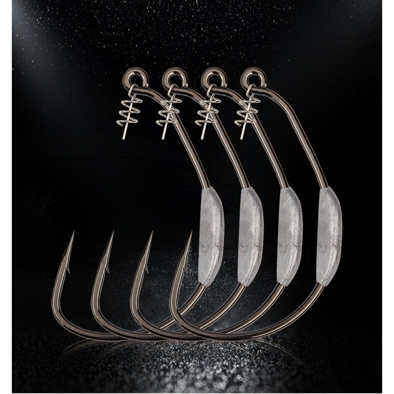 大物 曲柄鉤 5/0 7/0 10/0  帶鉛 魚虎 T尾 台灣現貨 阿蔡路亞 台灣現貨-細節圖7