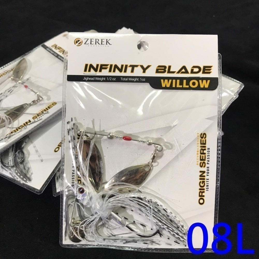 ZEREK SPINNERBAIT 複合式旋轉亮片 史賓娜貝 魚虎 阿蔡路亞-細節圖2