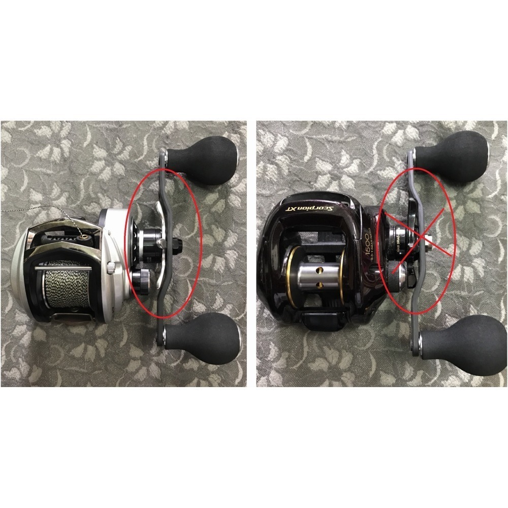 馬來西亞 Monstar Tackle Cranker 碳纖把手 改裝 「阿蔡路亞」-細節圖3