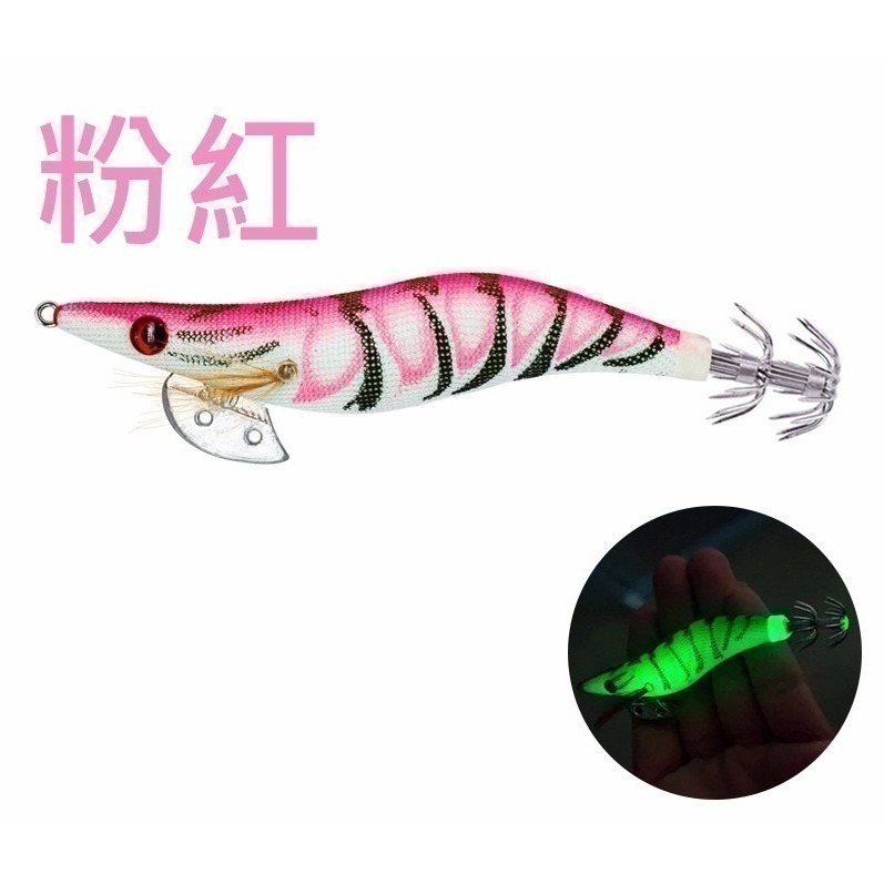 台灣現貨 探路蝦 夜光 木蝦 虎紋 蝦閃電蝦 假餌 天龍蝦 軟絲 花枝 探路蝦-細節圖6