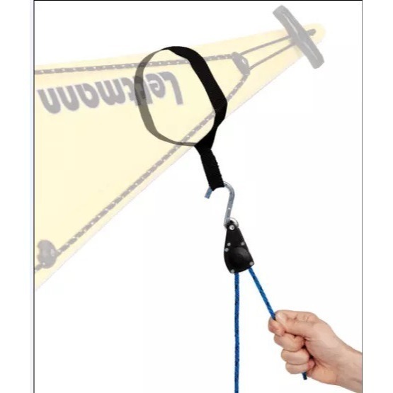 獨木舟 沖浪板   車頂固定  固定繩 固定帶 棘輪拉繩 滑輪  營繩拉緊器1/4 阿蔡路亞 台灣現貨-細節圖2