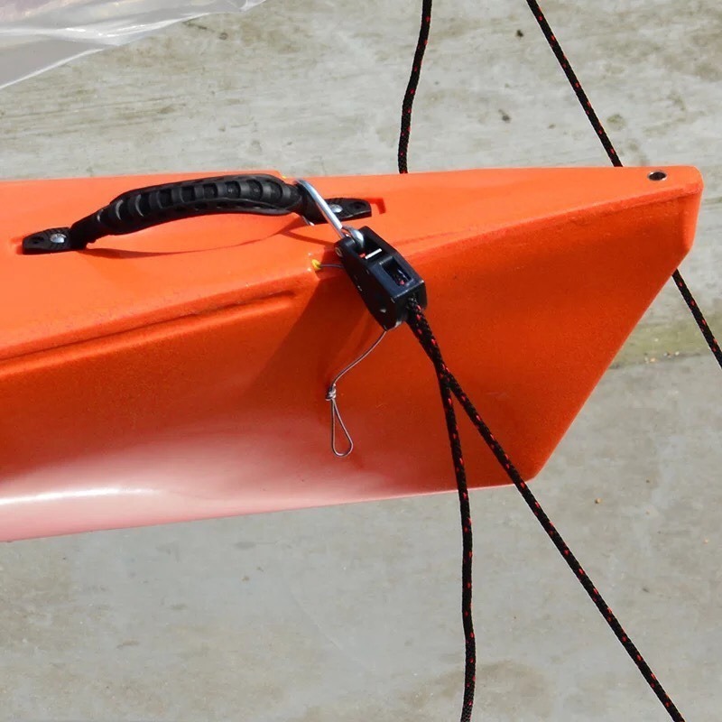 獨木舟 沖浪板   車頂固定  固定繩 固定帶 棘輪拉繩 滑輪  營繩拉緊器1/4 阿蔡路亞 台灣現貨-細節圖4