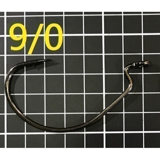 曲柄鉤 7/0 8/0 9/0 強化版 魚虎 呆 鱸魚 阿蔡路亞-細節圖4