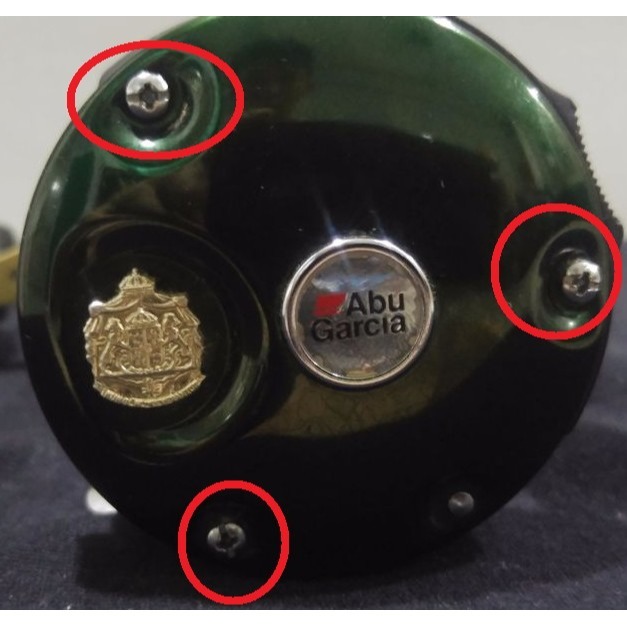 側蓋螺絲  ABU OMOTO 捲線器 改裝 零件 「阿蔡路亞-細節圖5