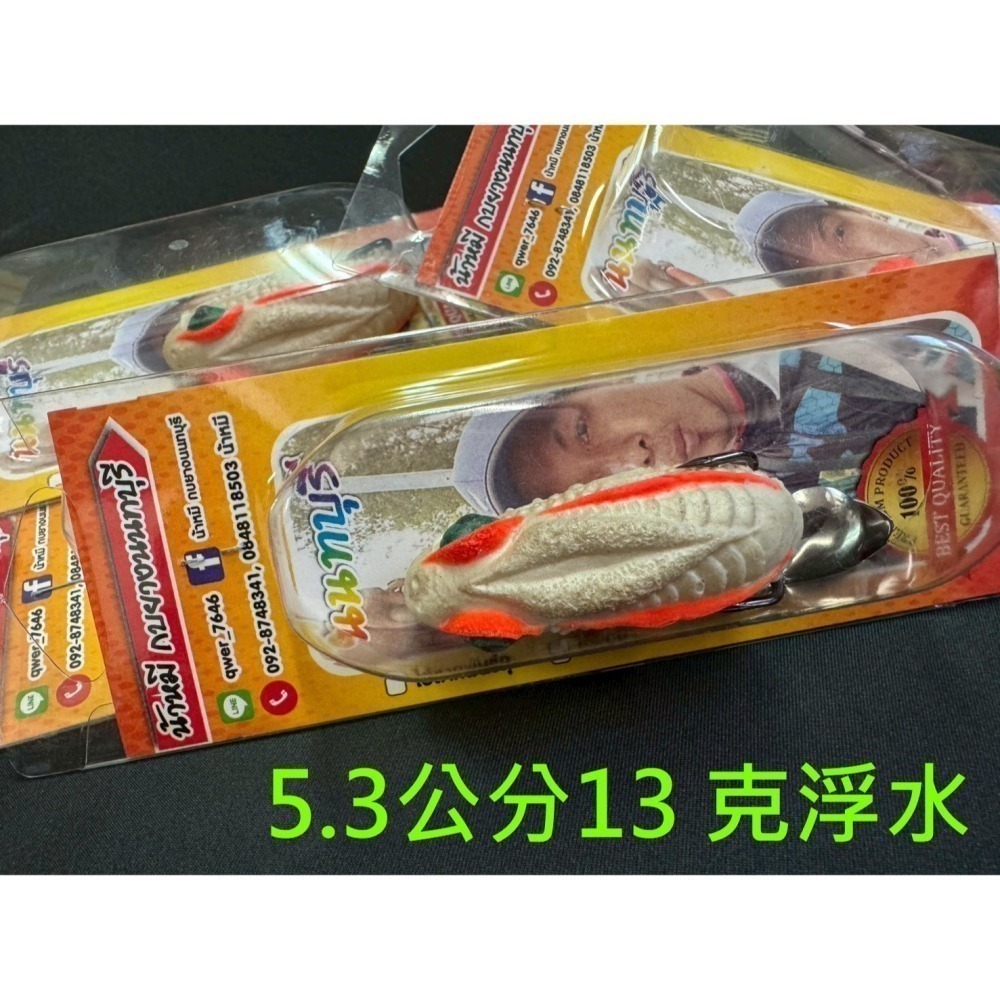 一口蛙 一口吞 泰國雷蛙 雷強 雷蛙 魚虎 呆 泰國鱧 台雷 188 阿蔡路亞 台-細節圖2