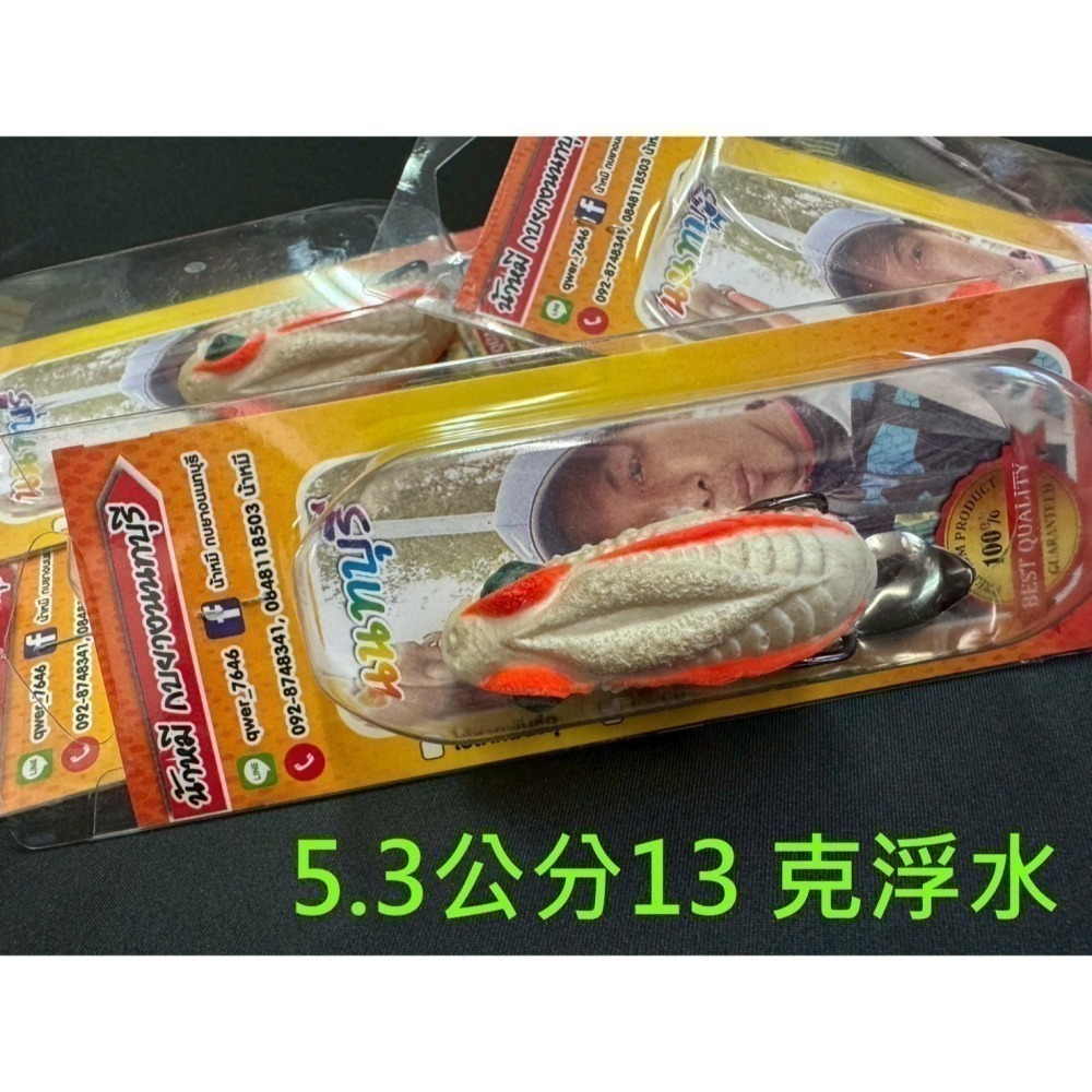 一口蛙 一口吞 泰國雷蛙 雷強 雷蛙 魚虎 呆 泰國鱧 台雷 188 阿蔡路亞 台-細節圖2