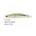 台灣現貨 浮水 米諾 118F 遠投 118mm/19g  海鱸 阿蔡路亞-規格圖4