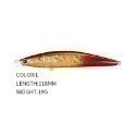 台灣現貨 浮水 米諾 118F 遠投 118mm/19g  海鱸 阿蔡路亞-規格圖4