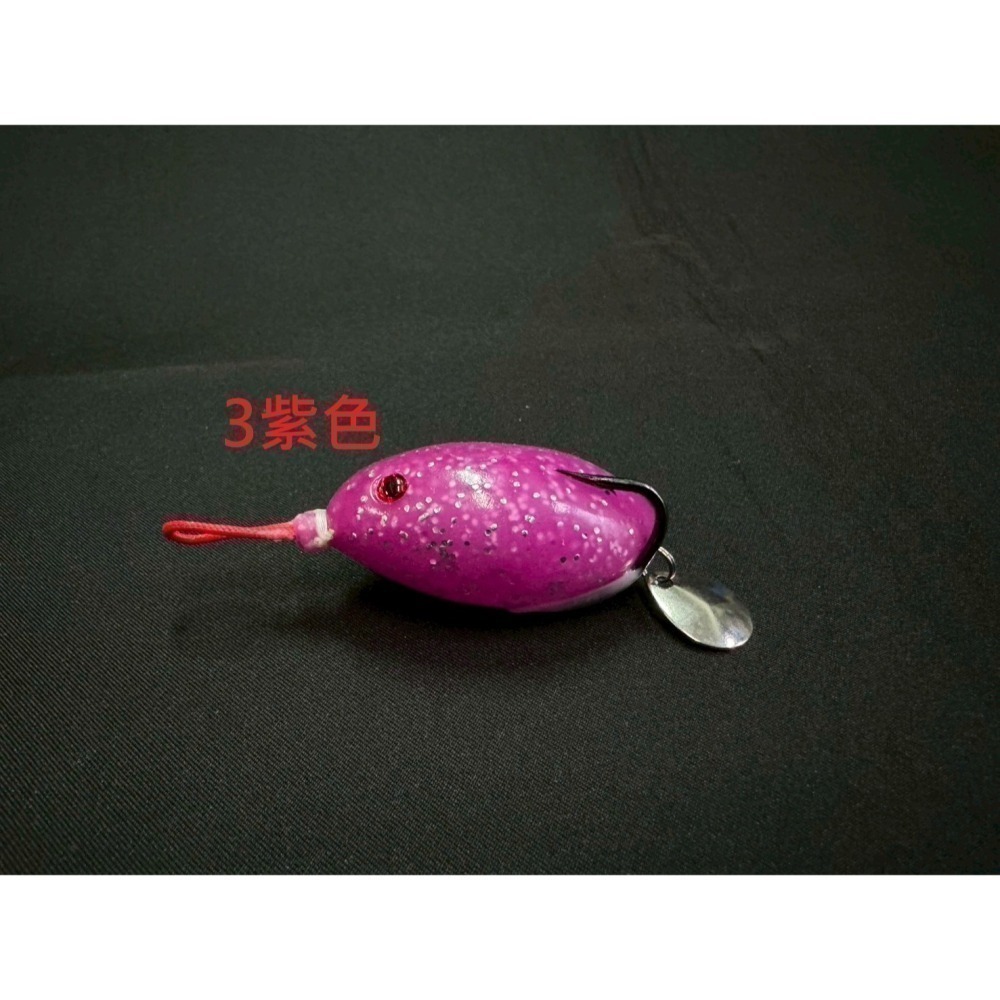 一口蛙 一口 姆指蛙 蛋蛙 小蛋 袖蛋6公分 13克 6cm / 13.0g 雷蛙 雷強 呆 魚虎 阿蔡路亞 台灣現貨-細節圖6
