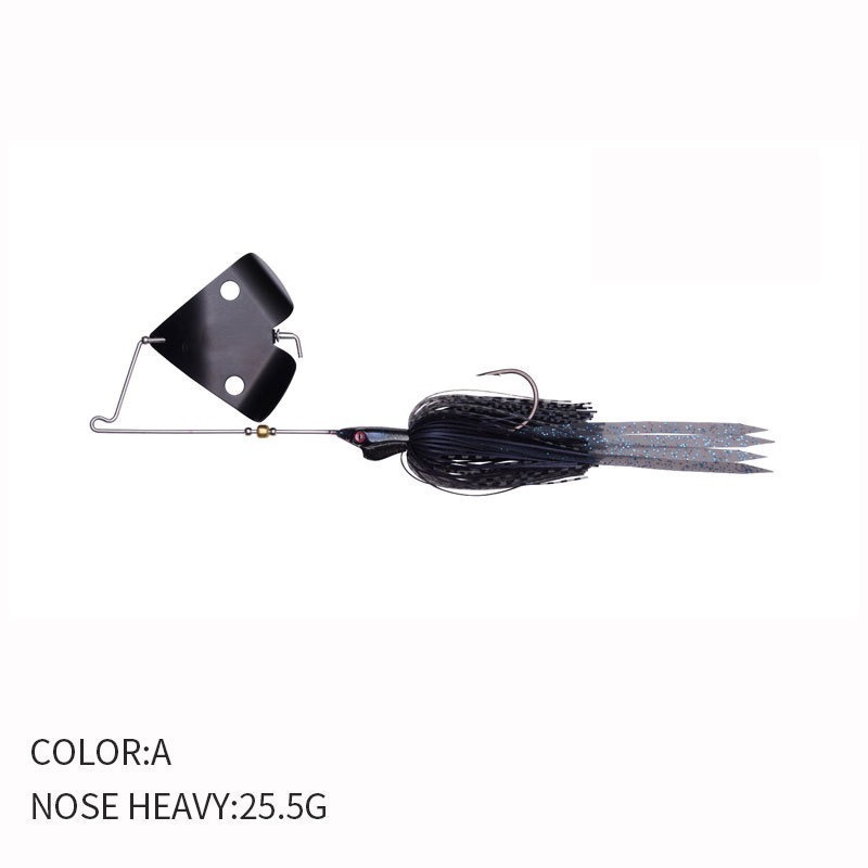 Buzz bait   旋轉 拖拉機 胡須佬 巴雜 巴炸 魚虎 呆 鱸魚 阿蔡路亞 台灣現貨-細節圖2