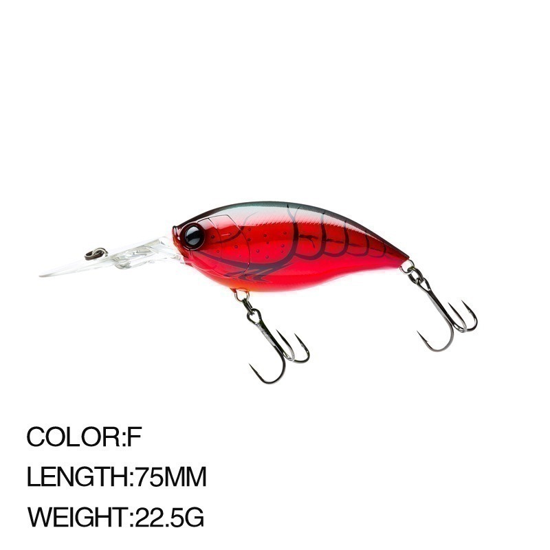 長舌板  7.5公分 22.5公克 魚虎 石斑 黑鱸  CRANK 阿蔡路亞 CB034 9034-細節圖7