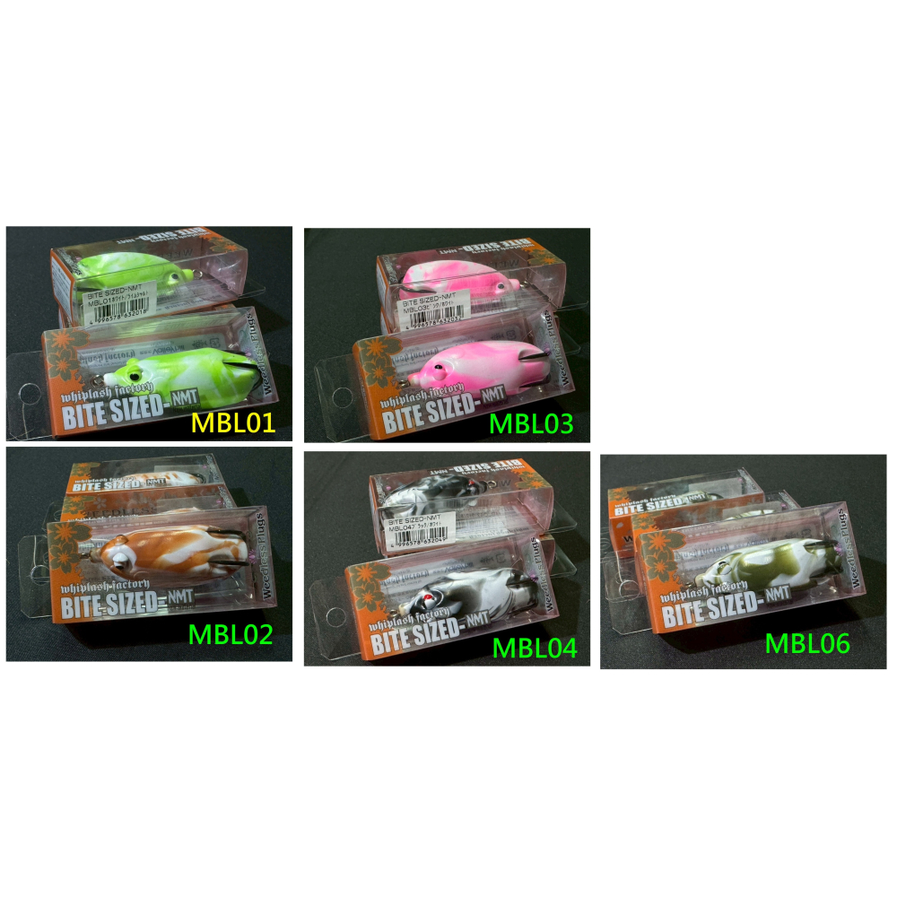 whiplash BITE-SIZED-NMT  58.5mm 雷蛙 日蛙 雷強 呆 阿蔡路亞 台灣現貨-細節圖3