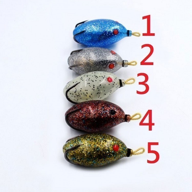 一口蛙 一口吞 小蛋 袖蛋 改裝 雷蛙 雷強 呆 魚虎 長 12g 55mm 亮片 阿蔡路亞 台灣現貨-細節圖2