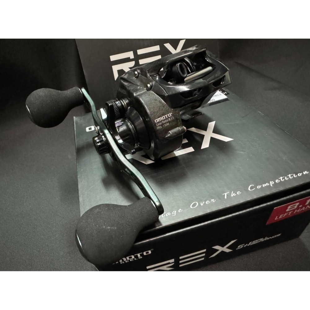 新款 海外版 OMOTO REX 雷克斯 大烏龜 大龜 呆 雷強 魚虎 線盃 阿蔡路亞-細節圖3