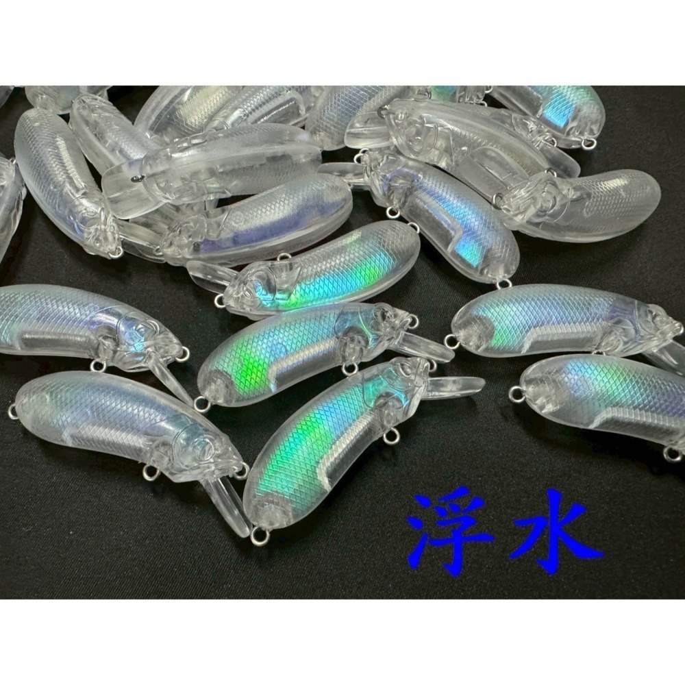 魔獸 CC60 素坯 胚體 黑鯛 黑格 捲仔 6公分 9.5克 阿蔡路亞 台灣現貨-規格圖4