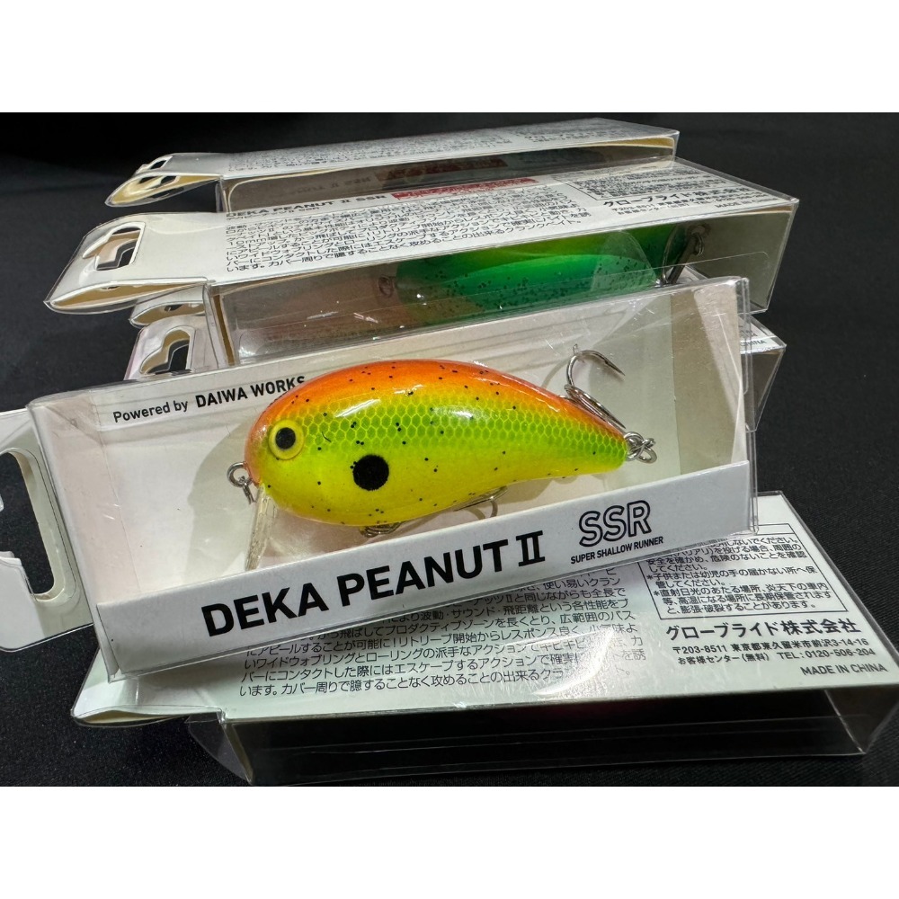 DAIWA DEKA PEANUT II   SSR / SR 路亞 小胖子 阿蔡路亞 台灣現貨-規格圖3