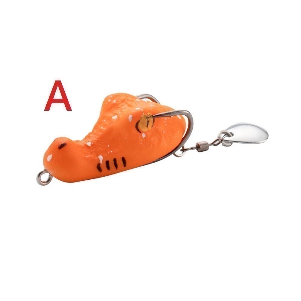 一口蛙 一口吞 姆指蛙 雷蛙 雷強 呆 魚虎 長 4 cm 重6.9 g 鱷魚 泰國  阿蔡路亞 台灣現貨-細節圖5