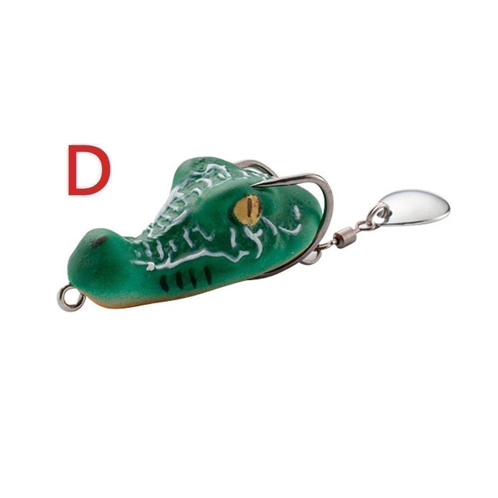 一口蛙 一口吞 姆指蛙 雷蛙 雷強 呆 魚虎 長 4 cm 重6.9 g 鱷魚 泰國  阿蔡路亞 台灣現貨-規格圖9