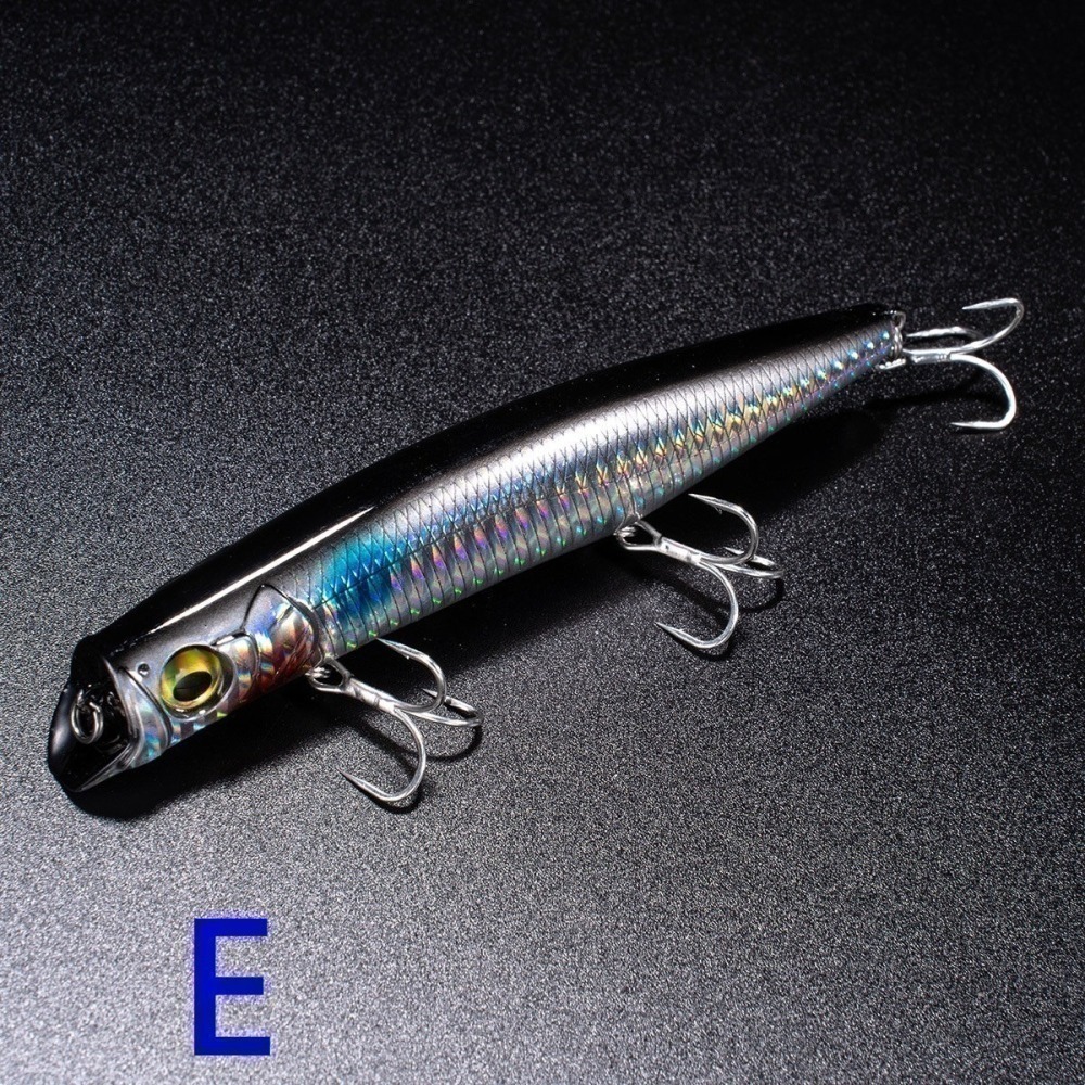 台灣現貨 浮水 水面 米諾 遠投 12cm 21.7g 魚虎 金目 七星 海鱸 青物 鱸魚 遠投 阿蔡路亞-細節圖7