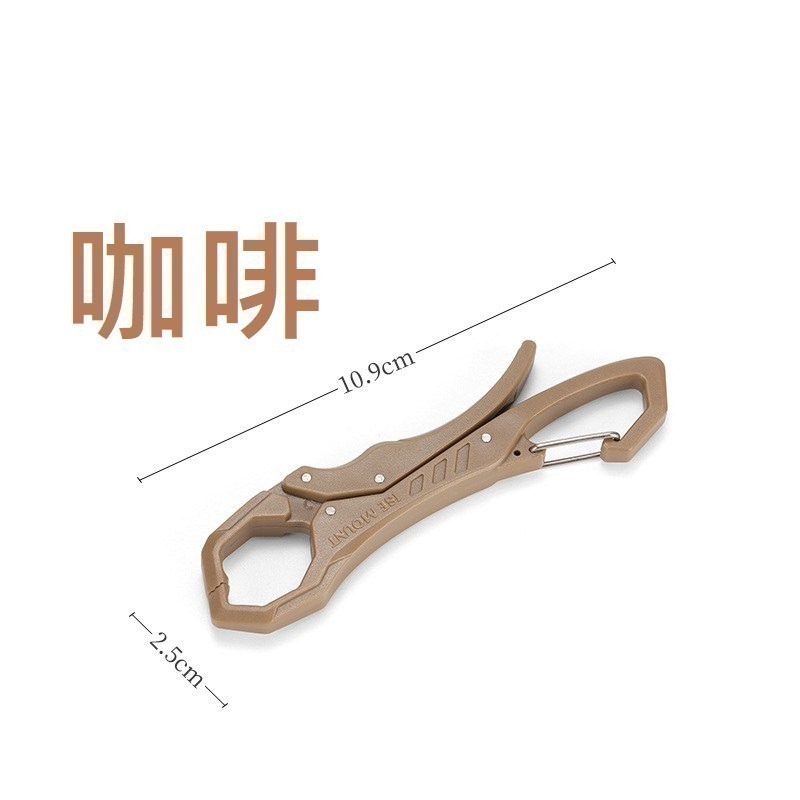 輕便魚夾 隨意夾 魚夾 迷你 控魚器 塑料 輕便魚夾 活魚扣 台灣現貨 阿蔡路亞-細節圖5