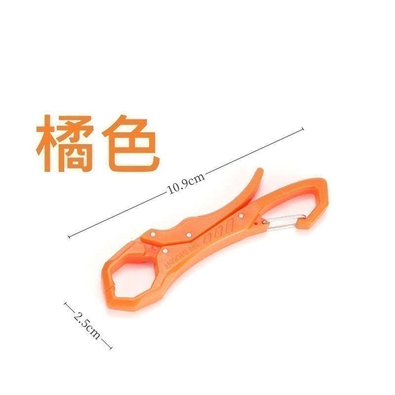 輕便魚夾 隨意夾 魚夾 迷你 控魚器 塑料 輕便魚夾 活魚扣 台灣現貨 阿蔡路亞-細節圖2