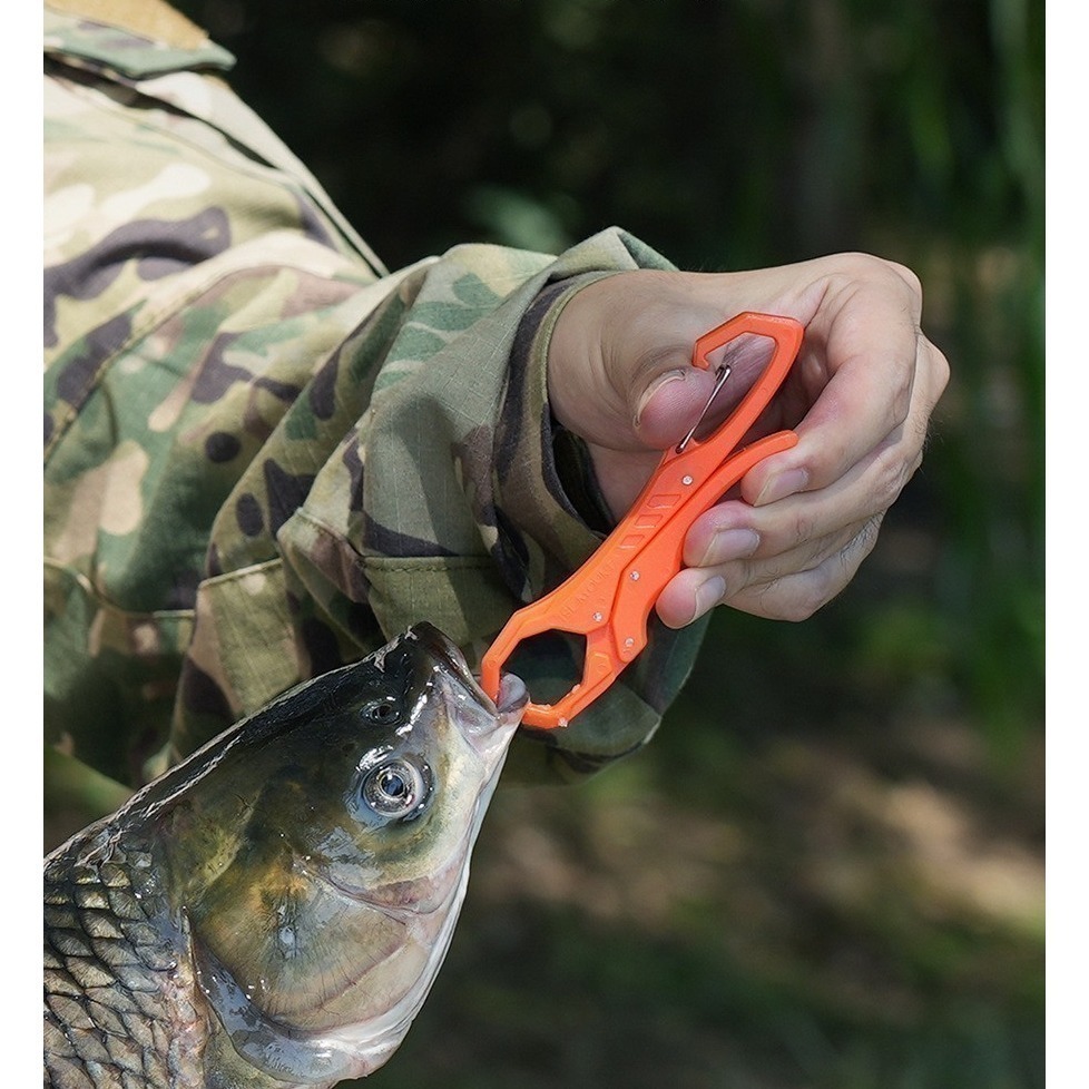 輕便魚夾 隨意夾 魚夾 迷你 控魚器 塑料 輕便魚夾 活魚扣 台灣現貨 阿蔡路亞-細節圖9