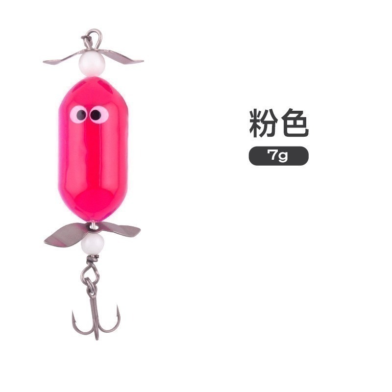 木質 拖拉機 螺旋漿鉛筆 之字狗 水面  假餌 阿蔡路亞 台灣現貨-規格圖4