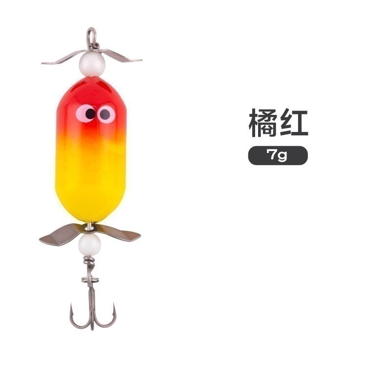 木質 拖拉機 螺旋漿鉛筆 之字狗 水面  假餌 阿蔡路亞 台灣現貨-規格圖4