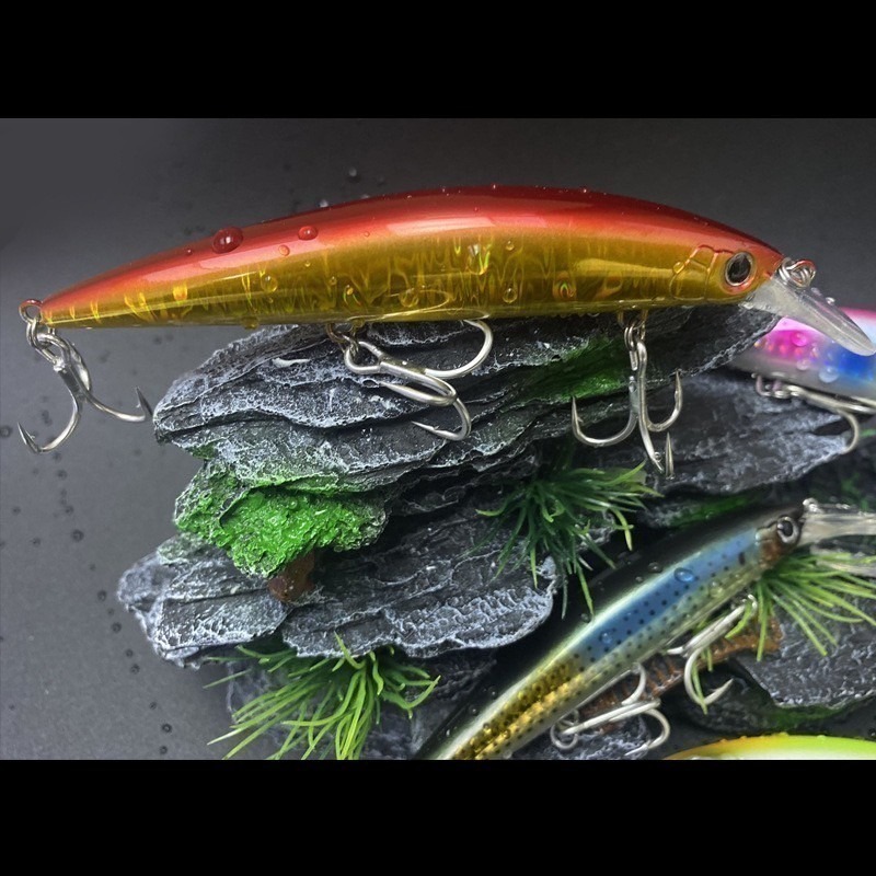 11公分 37克 M349 9151 路亞 沉水 遠投 金目 七星 海鱸 青物 鱸魚 遠投 米諾 阿蔡路亞 台灣現貨-細節圖4