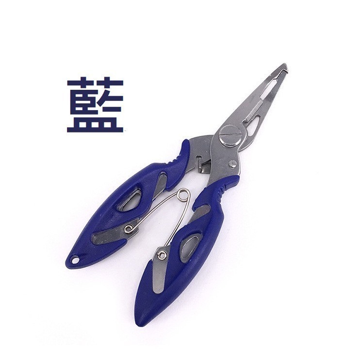 彎嘴路亞鉗 路亞鉗 釣魚鉗 不銹鋼 台灣現貨 阿蔡路亞-規格圖4