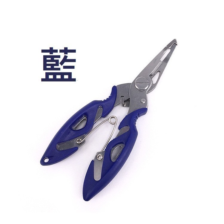 彎嘴路亞鉗 路亞鉗 釣魚鉗 不銹鋼 台灣現貨 阿蔡路亞-規格圖4