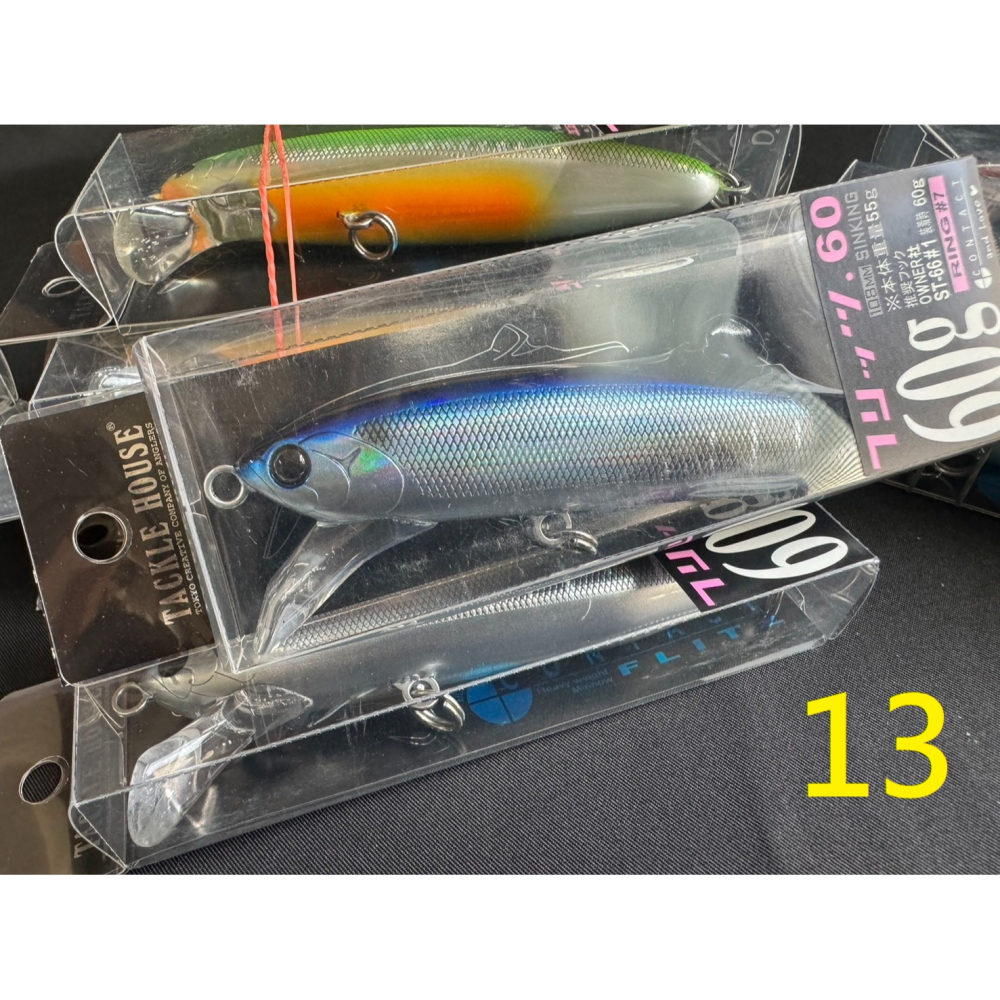 Tackle House FLITZ 60米諾 遠投 沉水 青物 牛港 GT 鬼頭刀 阿蔡路路亞-細節圖6