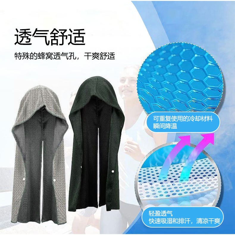 防曬 涼感 包帽 頭巾 釣魚 運動 散步 溜狗  阿蔡路亞 台灣現貨-細節圖5