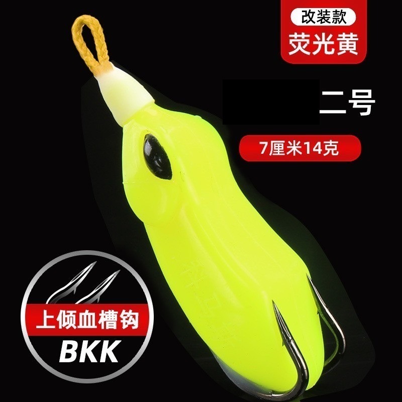 2號 雷蛙 8公分 14克 簡易 改好 蛙 呆 魚虎 阿蔡路亞 台灣現貨-規格圖5