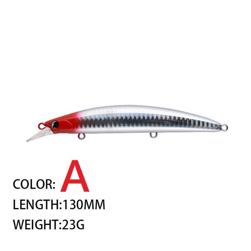 130mm 23g 9107 米諾 浮水 遠投 金目 七星 海鱸 青物 鱸魚 遠投 米諾 阿蔡路亞 台灣現貨-細節圖3