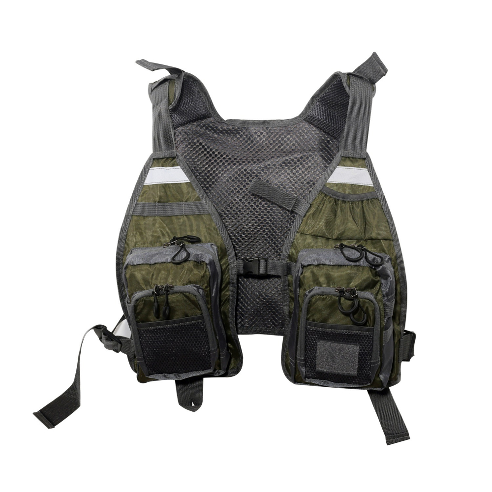 現貨 FLY 飛蠅 路亞 涉水 獨木舟   釣魚 背心「阿蔡路亞」台灣現貨-細節圖3